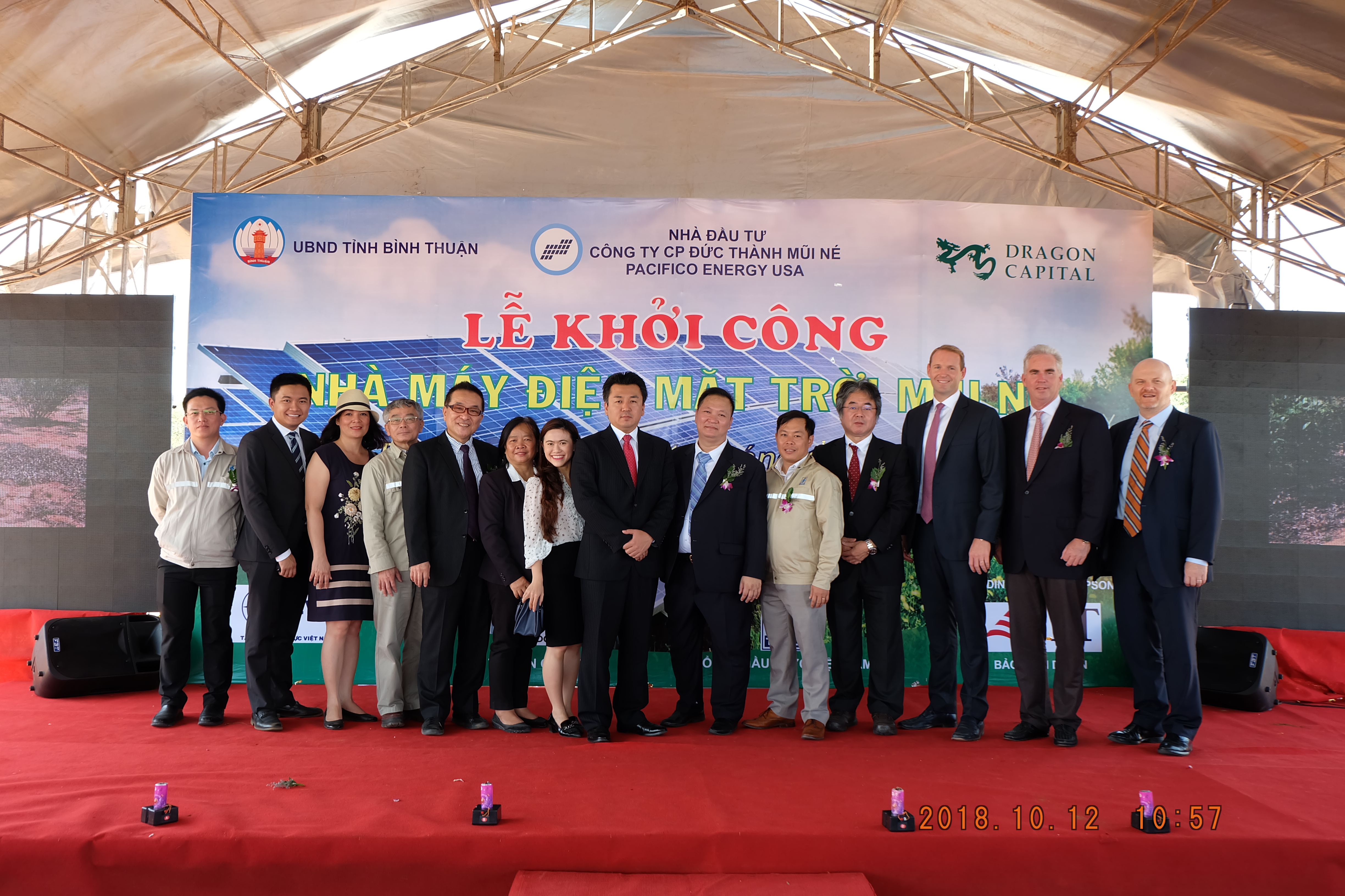 “40MWp MUINE SOLAR POWER PLANT PROJECT” – GROUND BREAKING CEREMONY