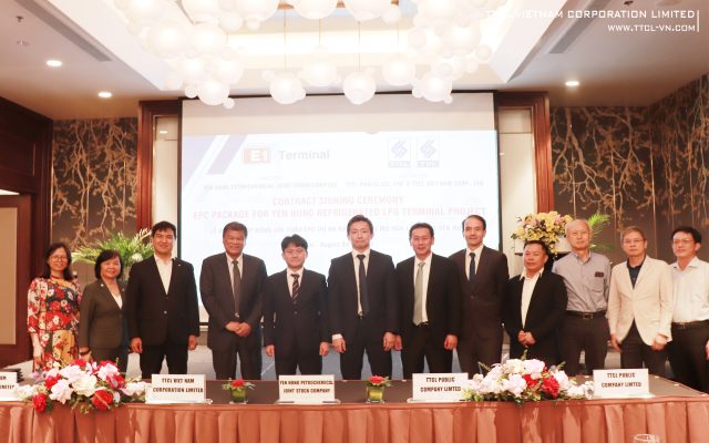 TTCL GROUP SIGNED EPC CONTRACT FOR YEN HUNG LPG STORAGE PROJECT TTCL GROUP SIGNED EPC CONTRACT FOR YEN HUNG LPG STORAGE PROJECT